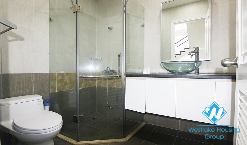 Charming villa with green garden for rent in Ciputra, Tay Ho, Hanoi